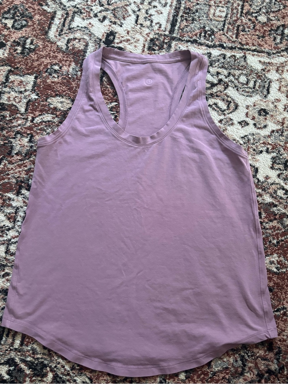 lululemon athletica Dusty Lavender Racerback Tank size 6